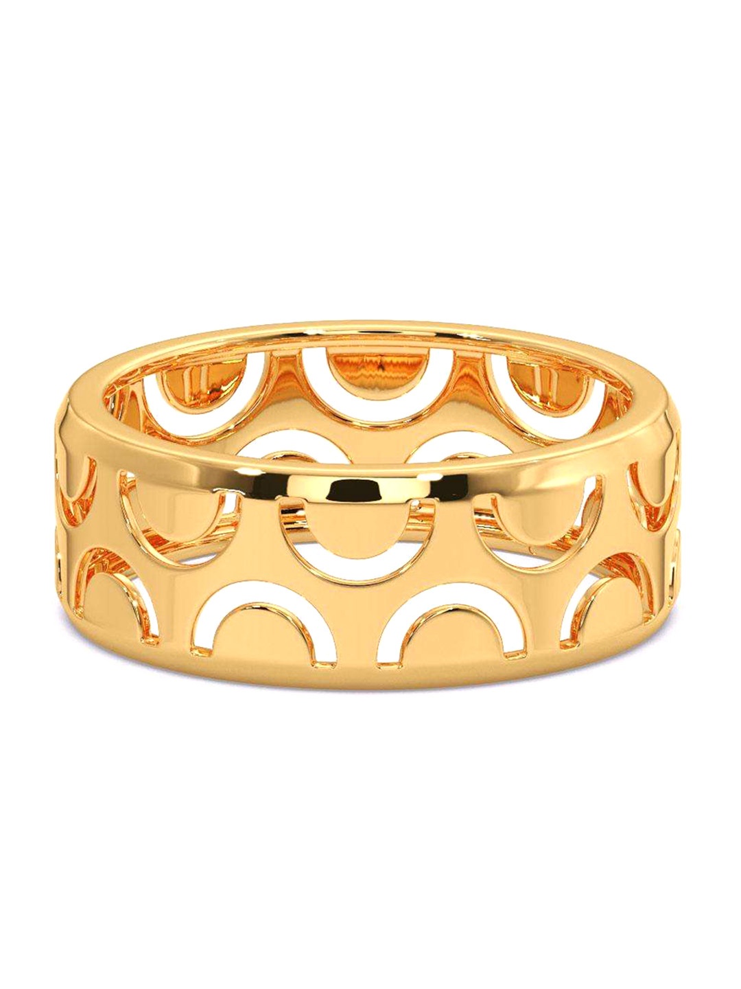 

CANDERE A KALYAN JEWELLERS COMPANY Men 14KT Gold Ring-3.07gm