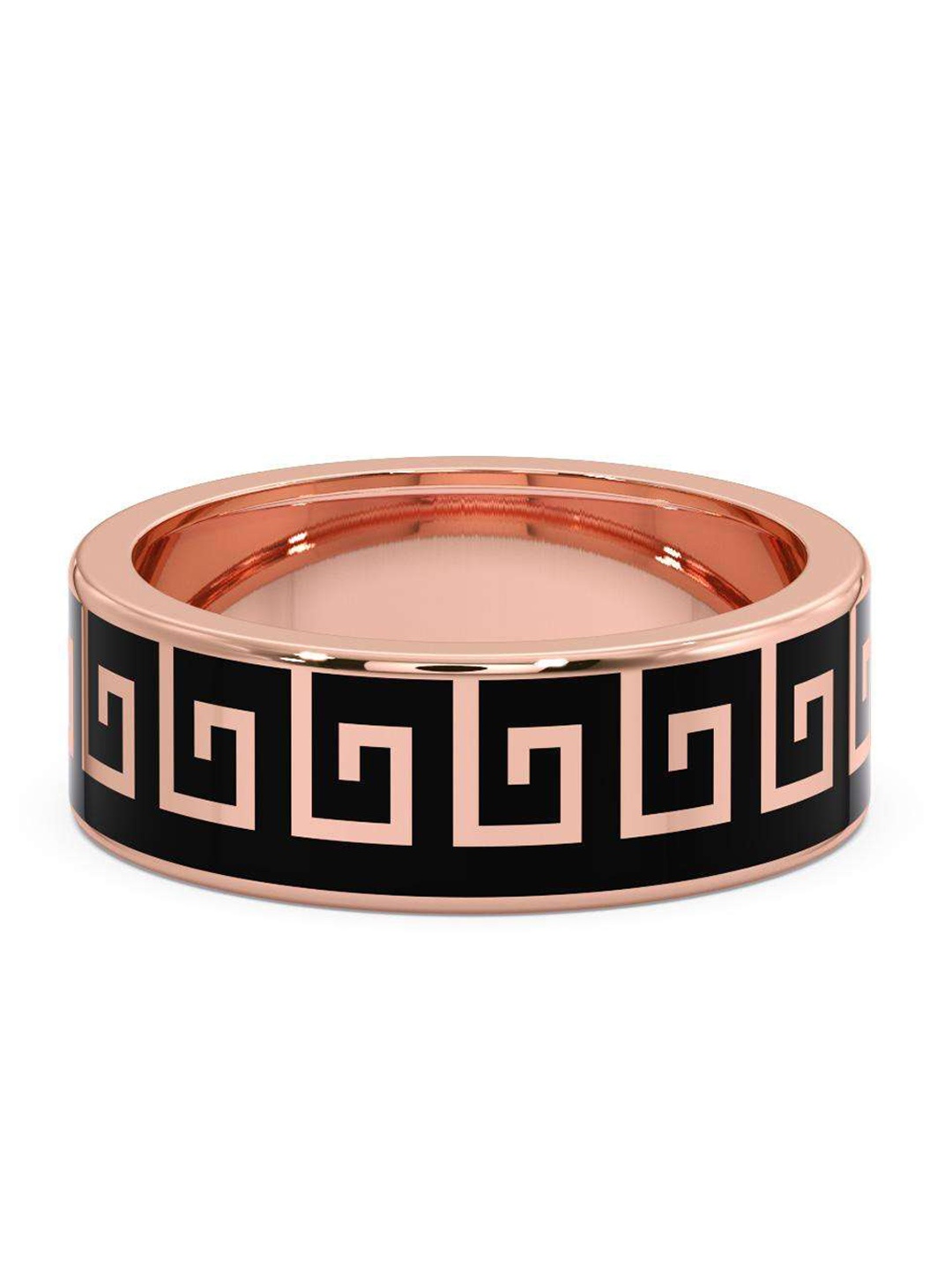 

CANDERE A KALYAN JEWELLERS COMPANY Men 18KT Rose Gold Ring- 4.89gm