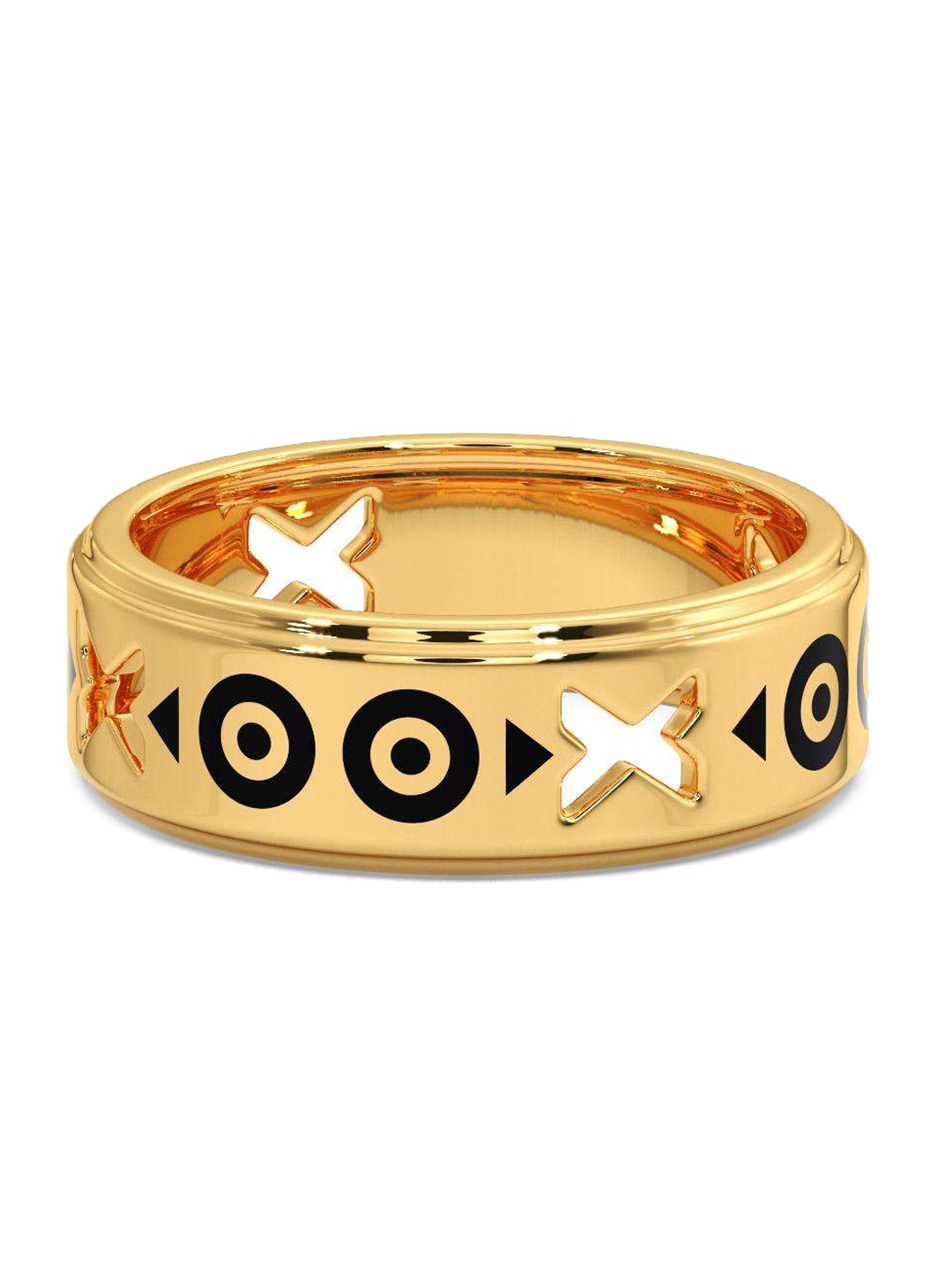

CANDERE A KALYAN JEWELLERS COMPANY Men 18KT Gold Ring - 6.25 gm