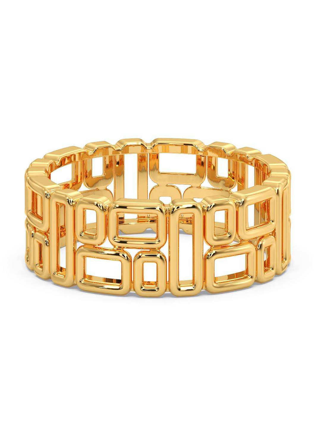

CANDERE A KALYAN JEWELLERS COMPANY Men 18KT Gold Ring-4.34gm
