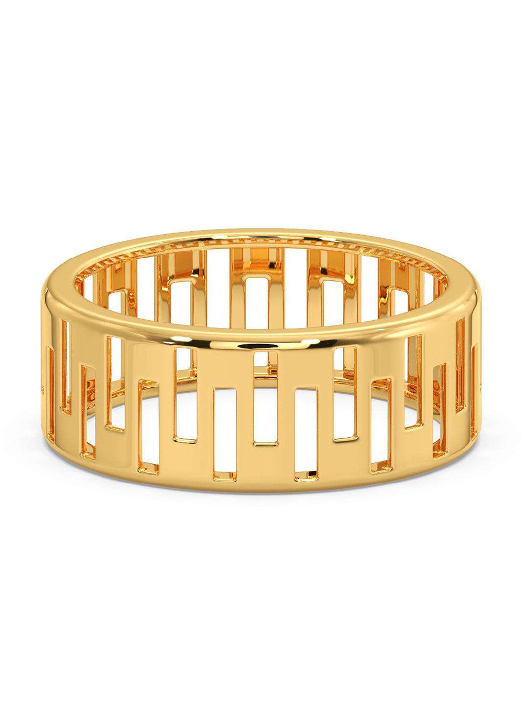 

CANDERE A KALYAN JEWELLERS COMPANY Men 14KT BIS Hallmark Gold Ring 3 g