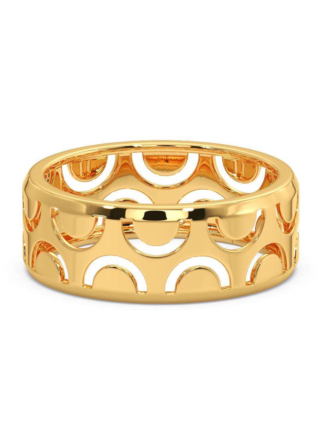 

CANDERE A KALYAN JEWELLERS COMPANY Men 14KT Gold Ring-3.34gm