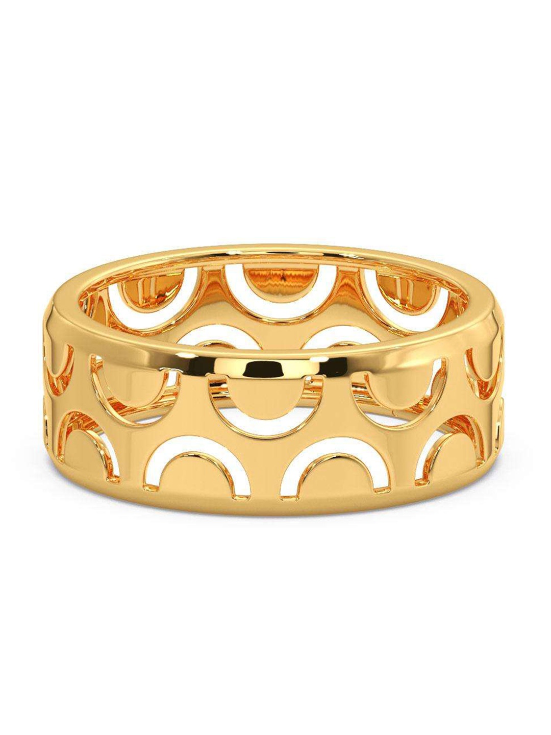 

CANDERE A KALYAN JEWELLERS COMPANY Men 14KT Gold Ring - 3.26 gm