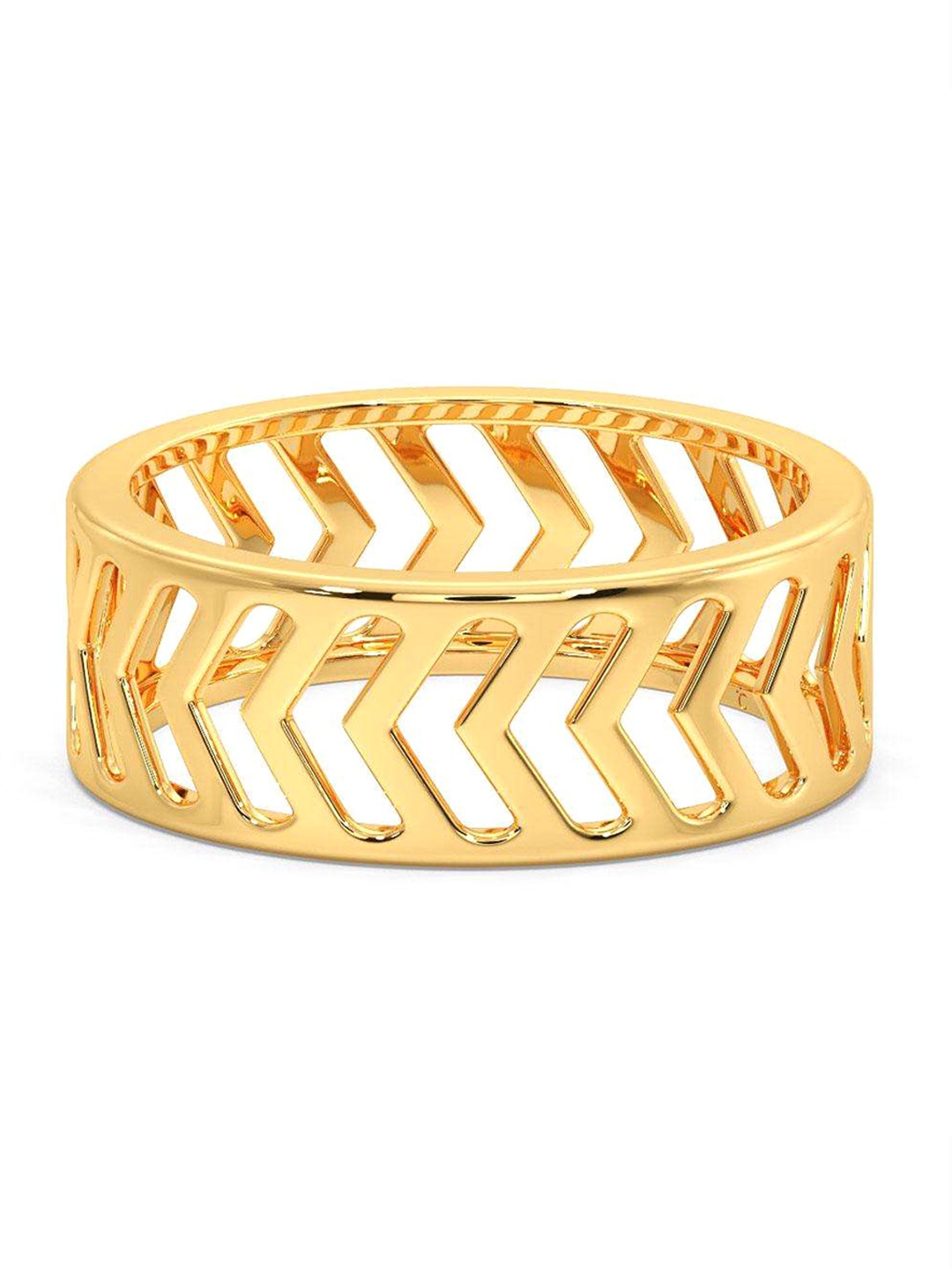 

CANDERE A KALYAN JEWELLERS COMPANY Men 14KT Gold Ring - 3.14 gm
