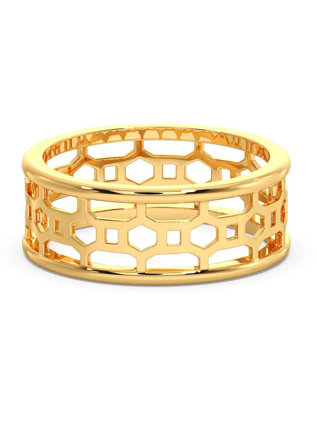 

CANDERE A KALYAN JEWELLERS COMPANY Men 18KT Gold Ring-3.65gm