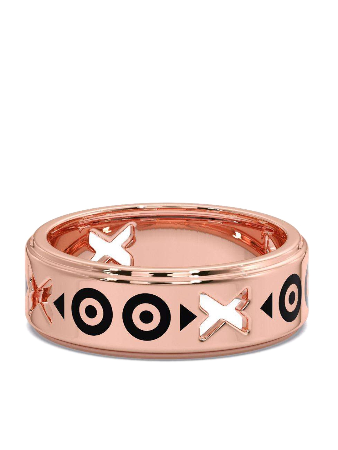 

CANDERE A KALYAN JEWELLERS COMPANY Men 18KT Rose Gold Ring - 6.02 gm