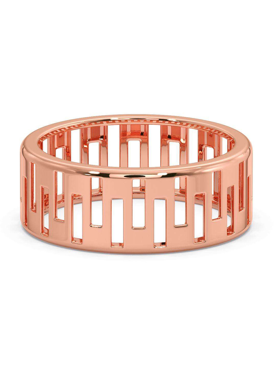 

CANDERE A KALYAN JEWELLERS COMPANY Men 14KT Rose Gold Ring - 3.27 g