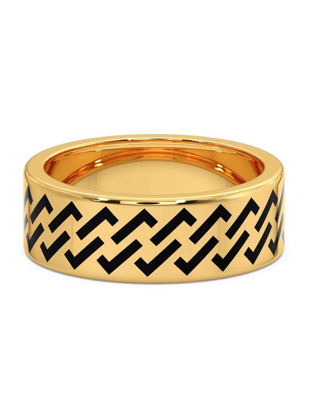 

CANDERE A KALYAN JEWELLERS COMPANY Men 18KT Gold Ring - 5.52 gm