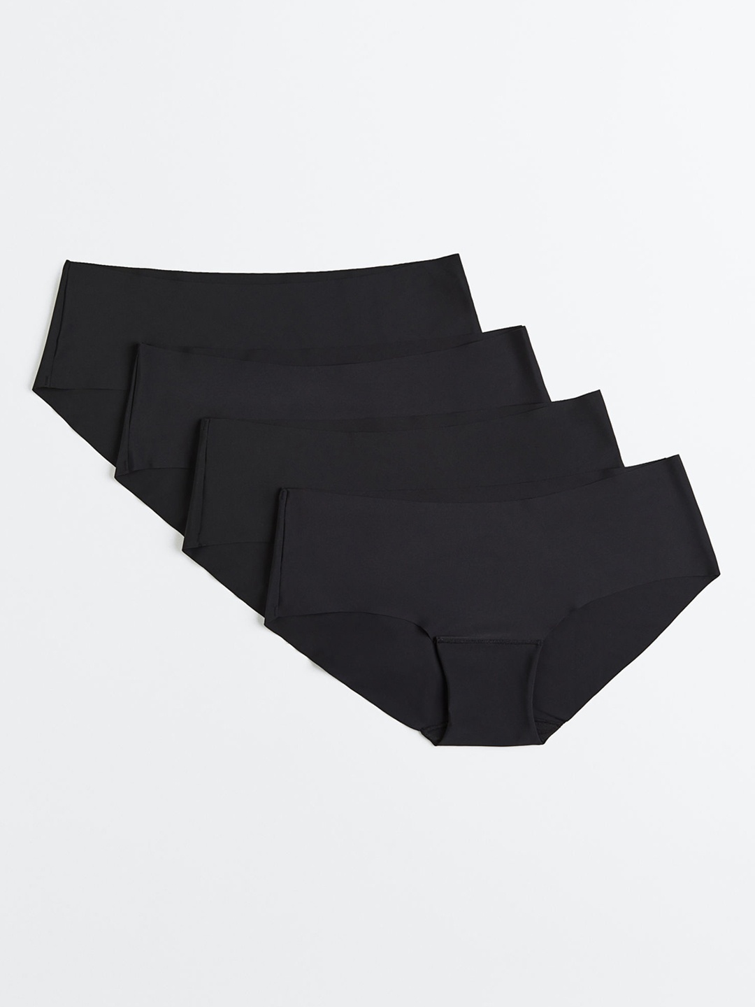 

H&M Women 4-Pack Jersey Hipster Briefs 1133840001, Black