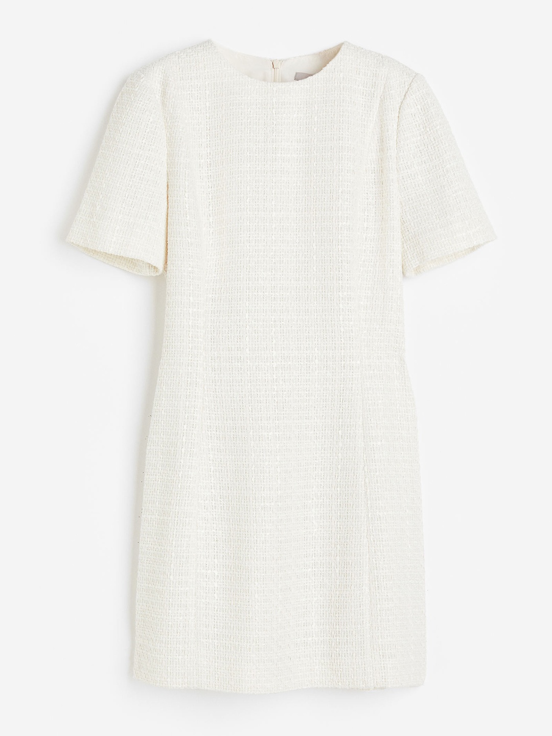 

H&M Women Boucl Dress, White