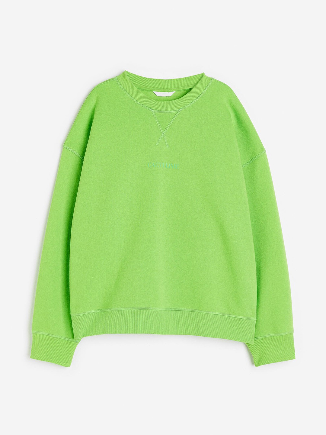 

H&M+ Women Plus Size Sweatshirt, Lime green