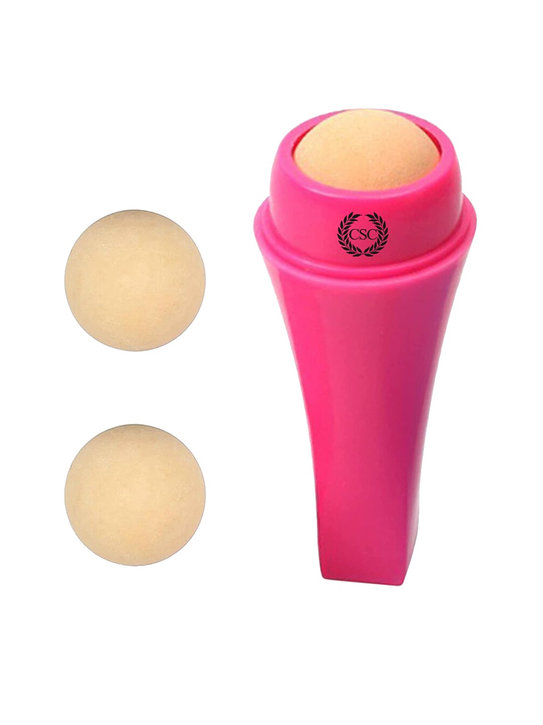 

CSC Volcanic Face Roller for Oil Absorbing & Oil Control - Pink