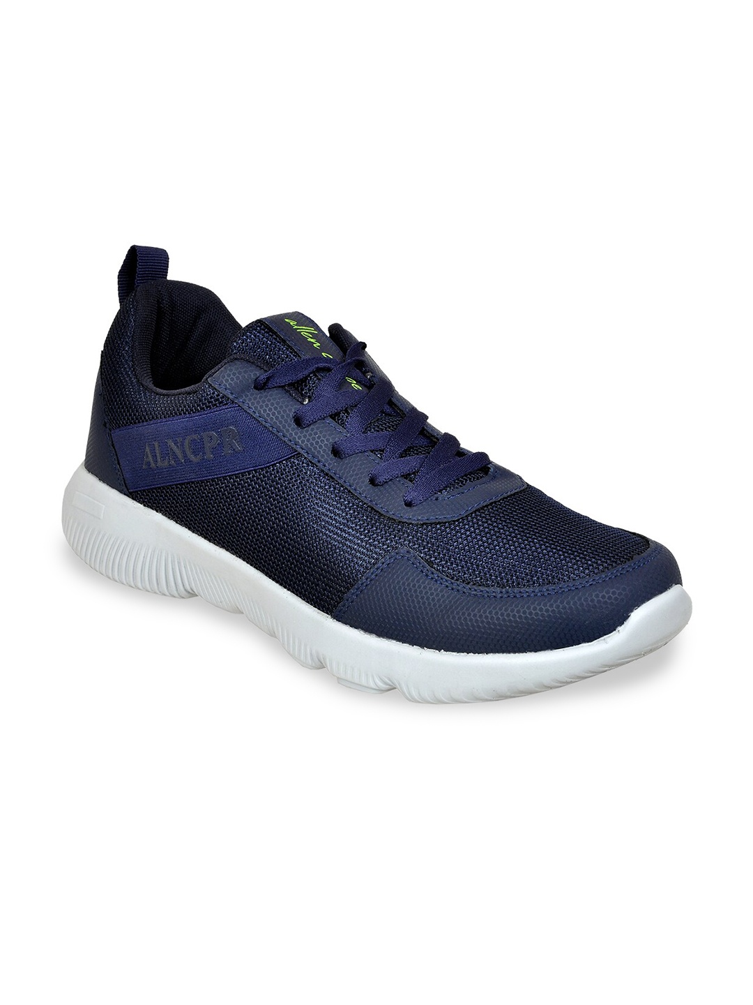

Allen Cooper Men Anti-Odour Mesh Non-Marking Sports Shoes, Navy blue