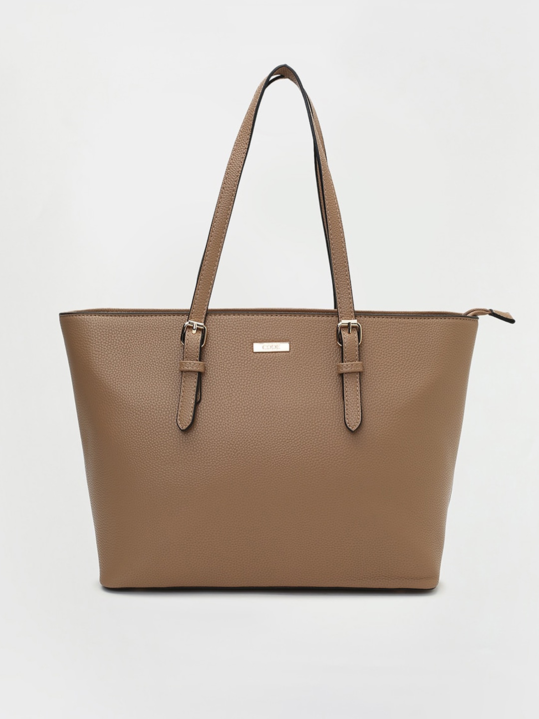 

CODE by Lifestyle Oversized Water Proof Shopper Shoulder Bag, Taupe