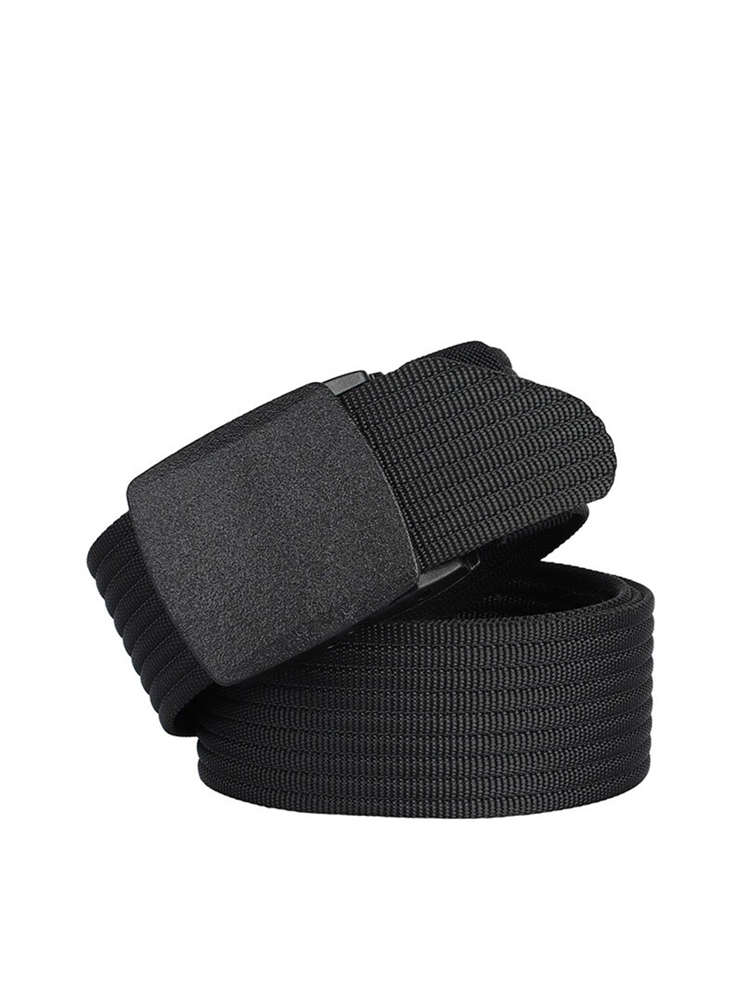 

Kastner Men Textured Canvas Belt, Black