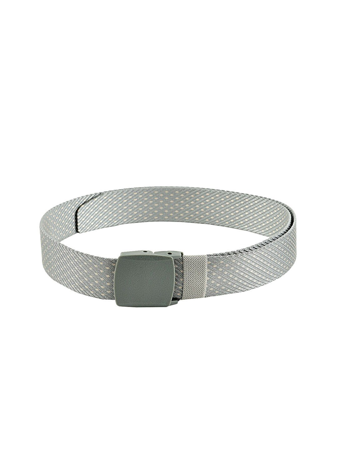 

Kastner Men Woven Design Belt, Silver