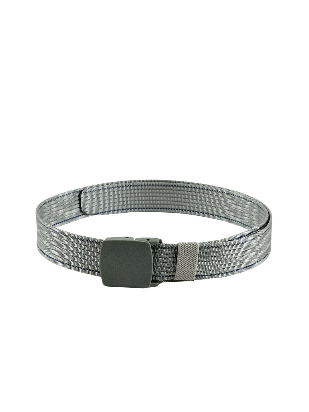

Kastner Men Woven Design Braided Belt, Silver