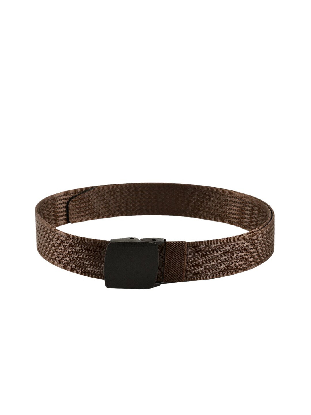 

Kastner Men Woven Design Braided Belt, Brown