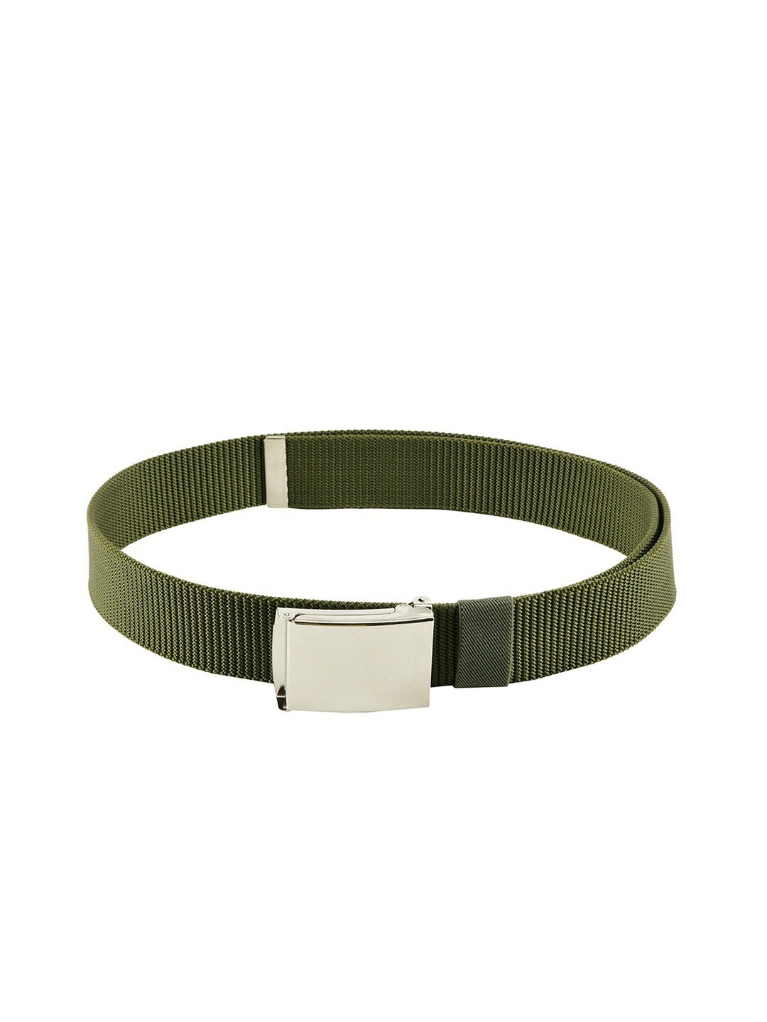 

Kastner Men Woven Design Belt, Green