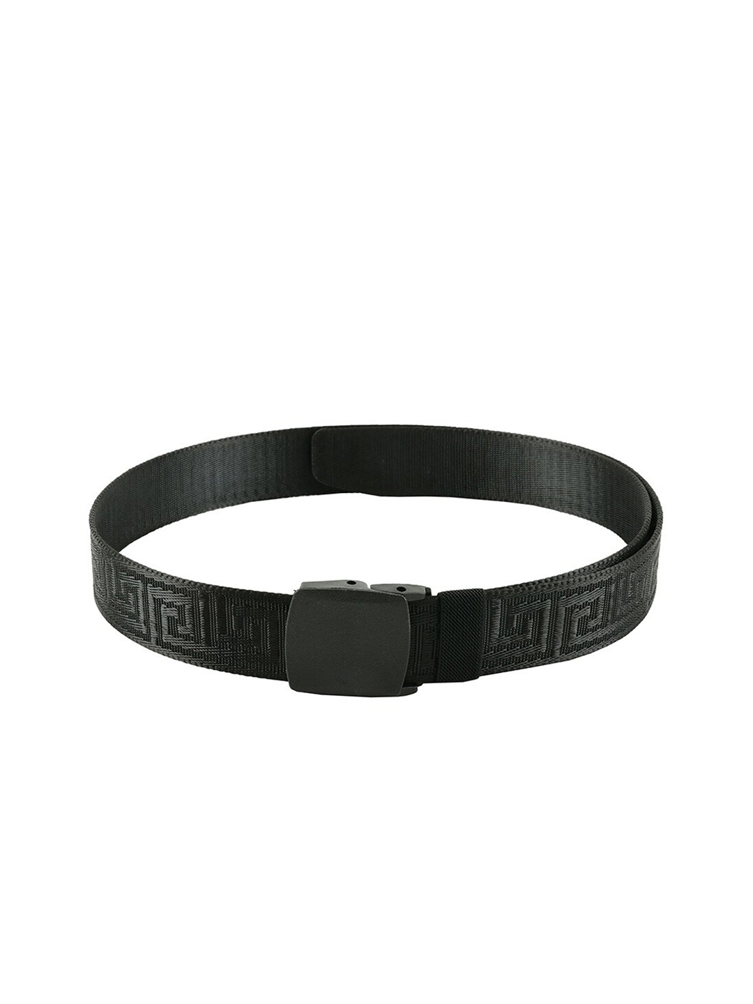 

Kastner Men Woven Design Textured Belt, Black
