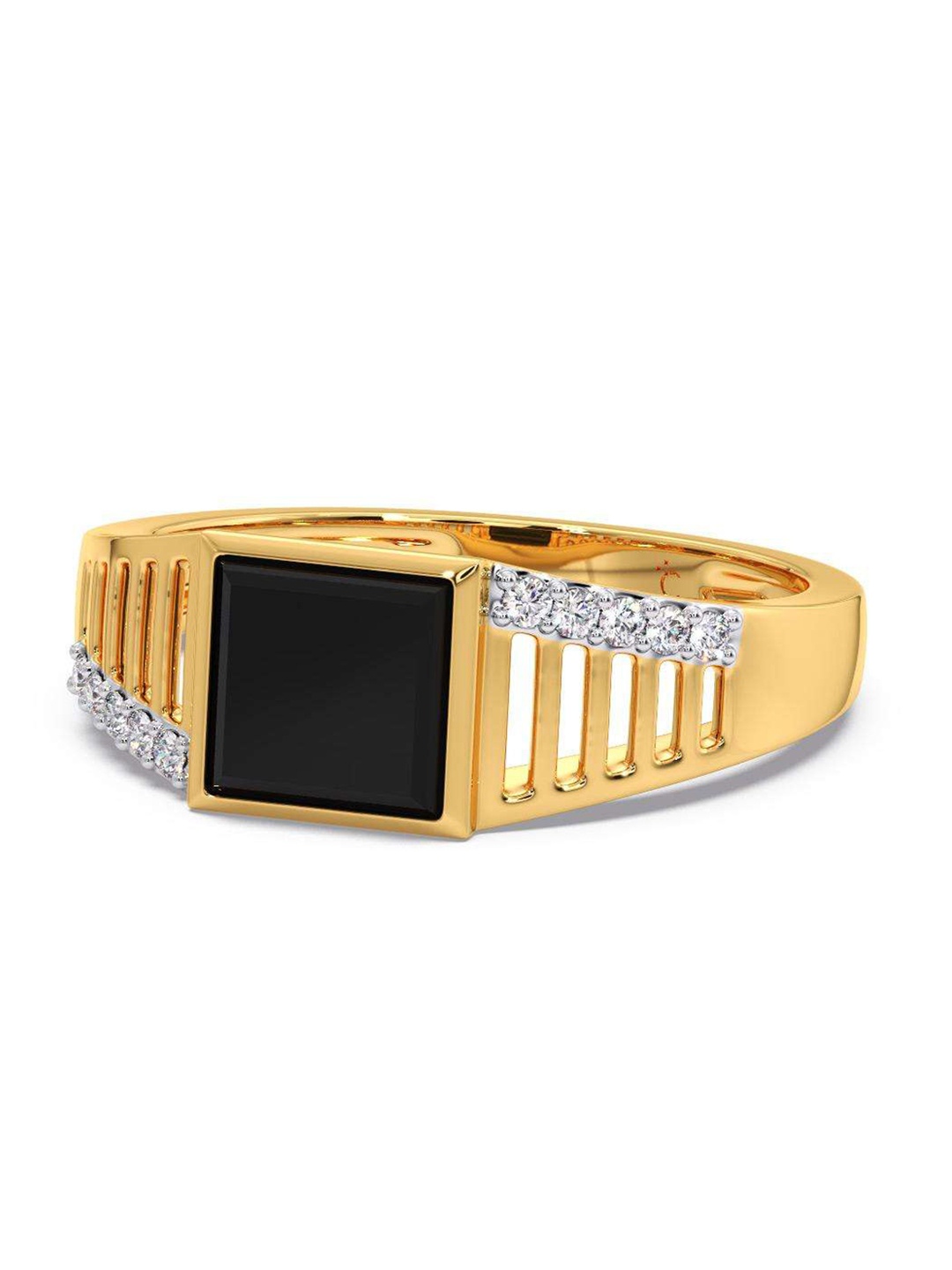 

CANDERE A KALYAN JEWELLERS COMPANY 18KT Gold Diamond Finger Ring-4.01 g, Yellow