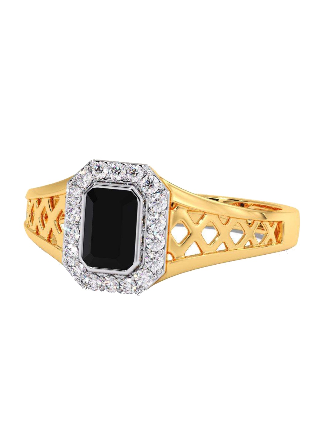 

CANDERE A KALYAN JEWELLERS COMPANY 14KT Gold Diamond Finger Ring, Yellow
