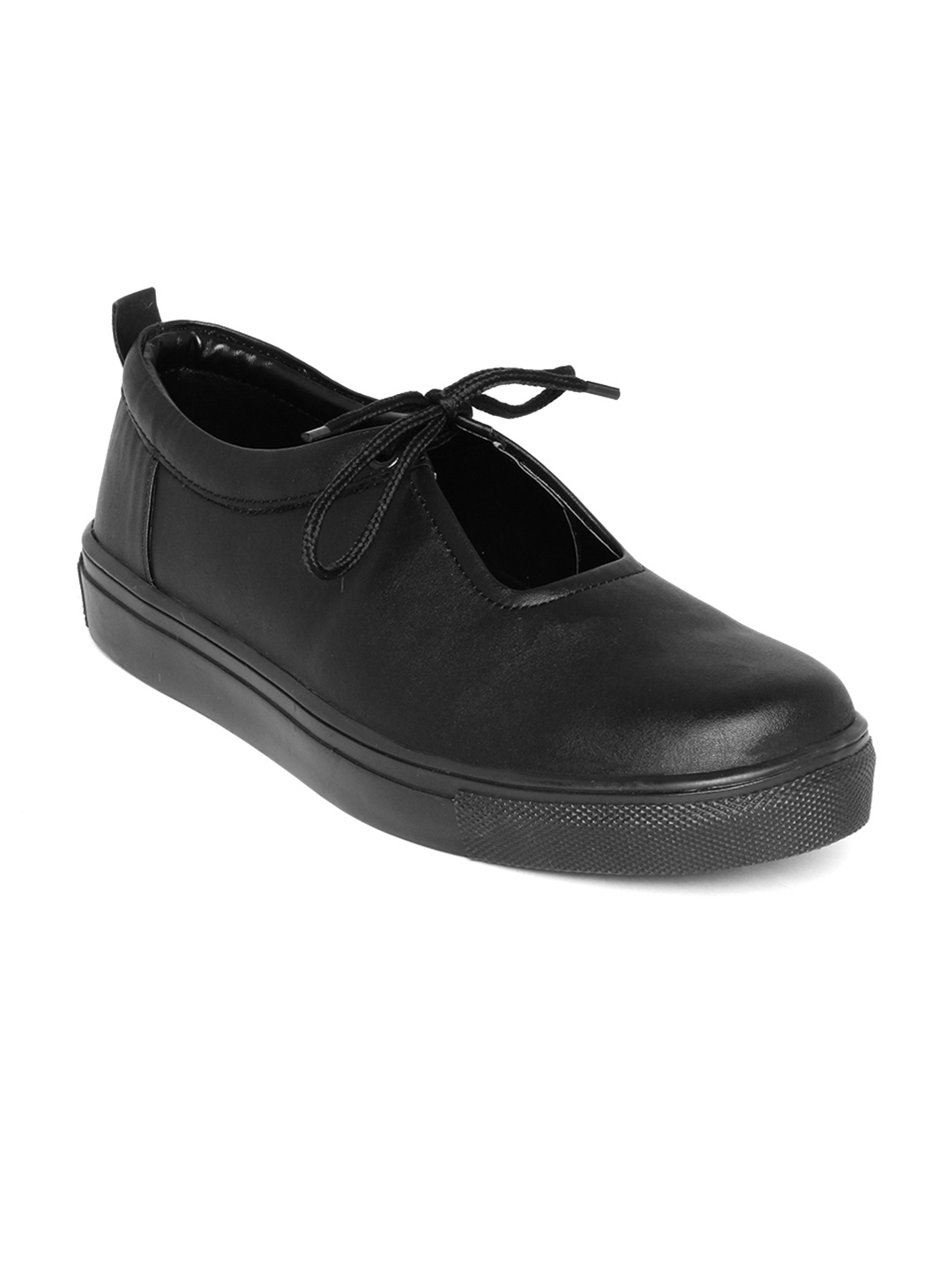 Marc Loire Women Black Solid Synthetic Sneakers