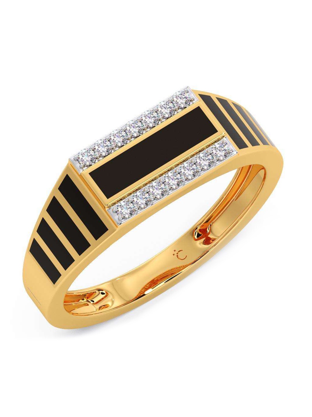 

CANDERE A KALYAN JEWELLERS COMPANY 14KT Gold Diamond Finger Ring-3.75gm, Yellow
