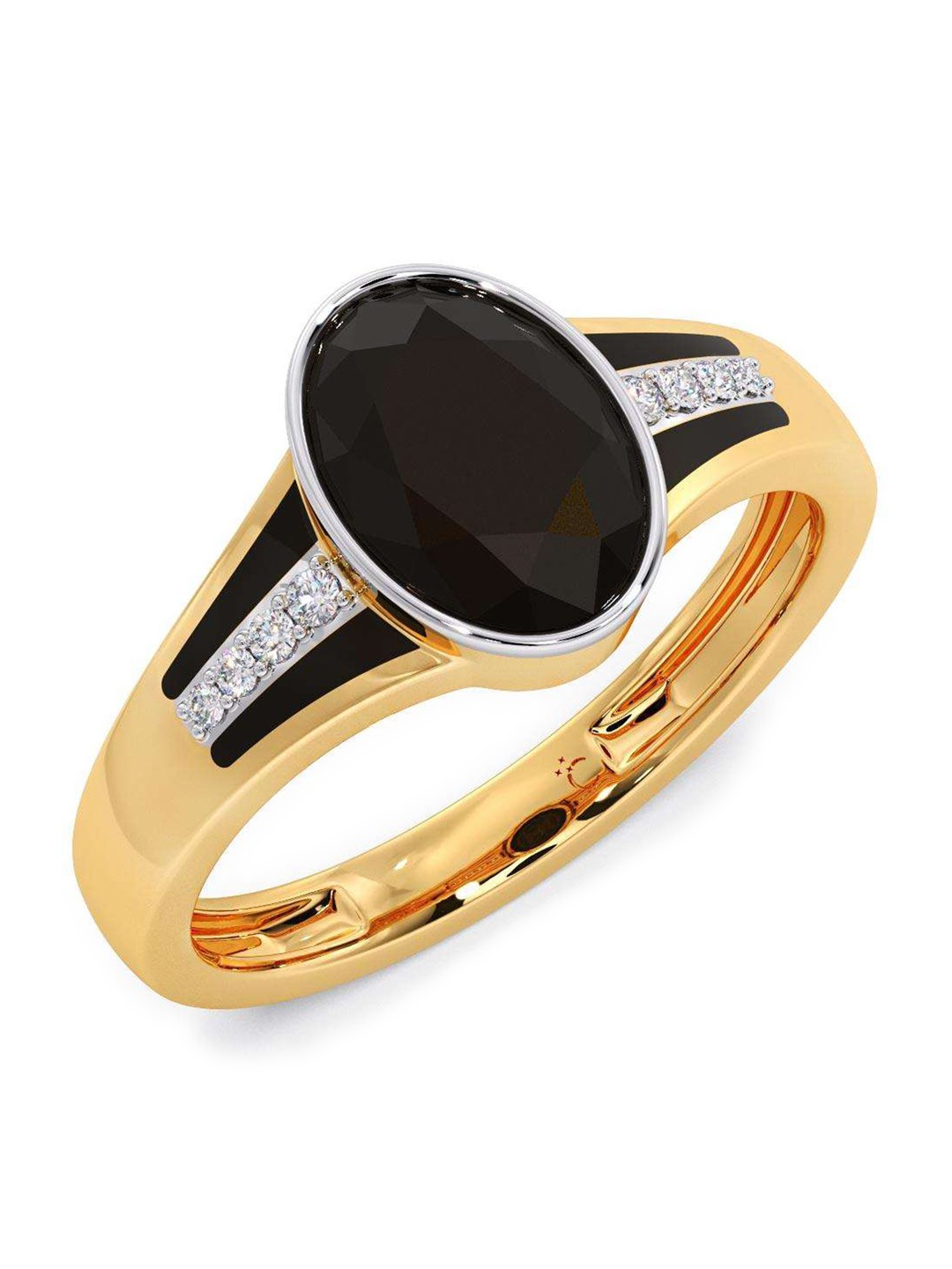 

CANDERE A KALYAN JEWELLERS COMPANY 14KT Gold Diamond Finger Ring-3.56gm, Yellow