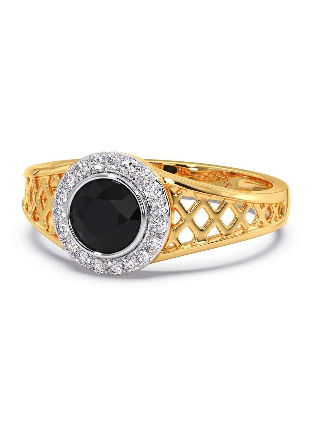 

CANDERE A KALYAN JEWELLERS COMPANY 18KT Gold Diamond Finger Ring- 4.81 gm, Yellow