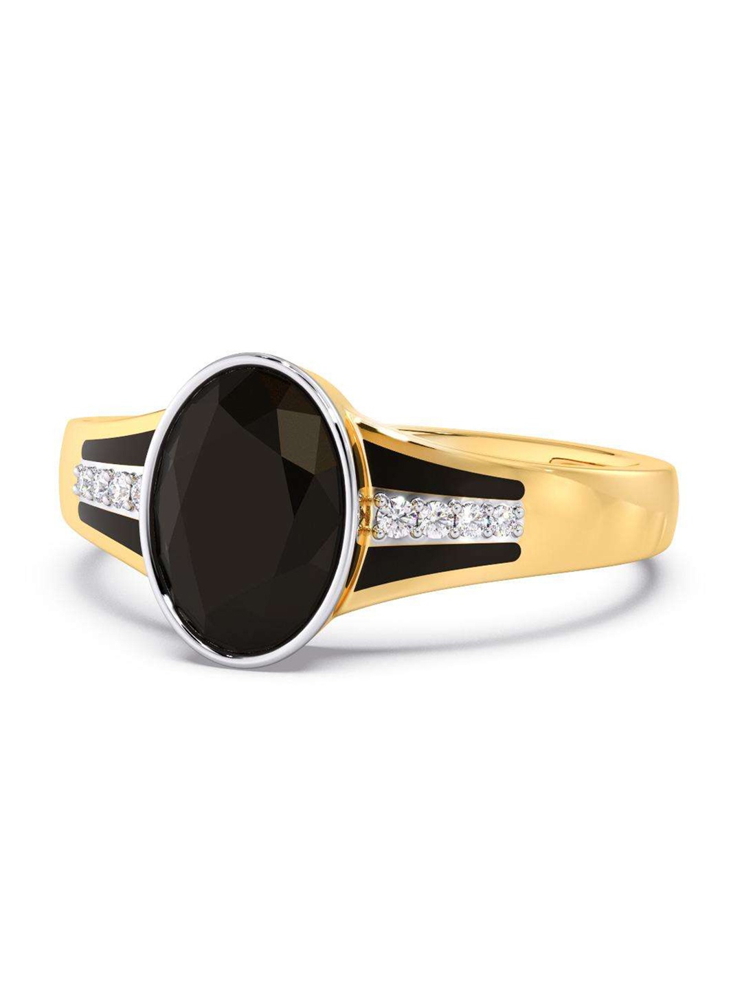 

CANDERE A KALYAN JEWELLERS COMPANY 18KT Gold Diamond Finger Ring- 4.11 gm, Yellow