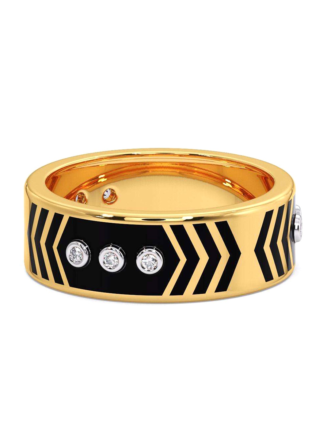 

CANDERE A KALYAN JEWELLERS COMPANY 18KT BIS Hallmark Gold Diamond Ring - 5.2 gm, Yellow