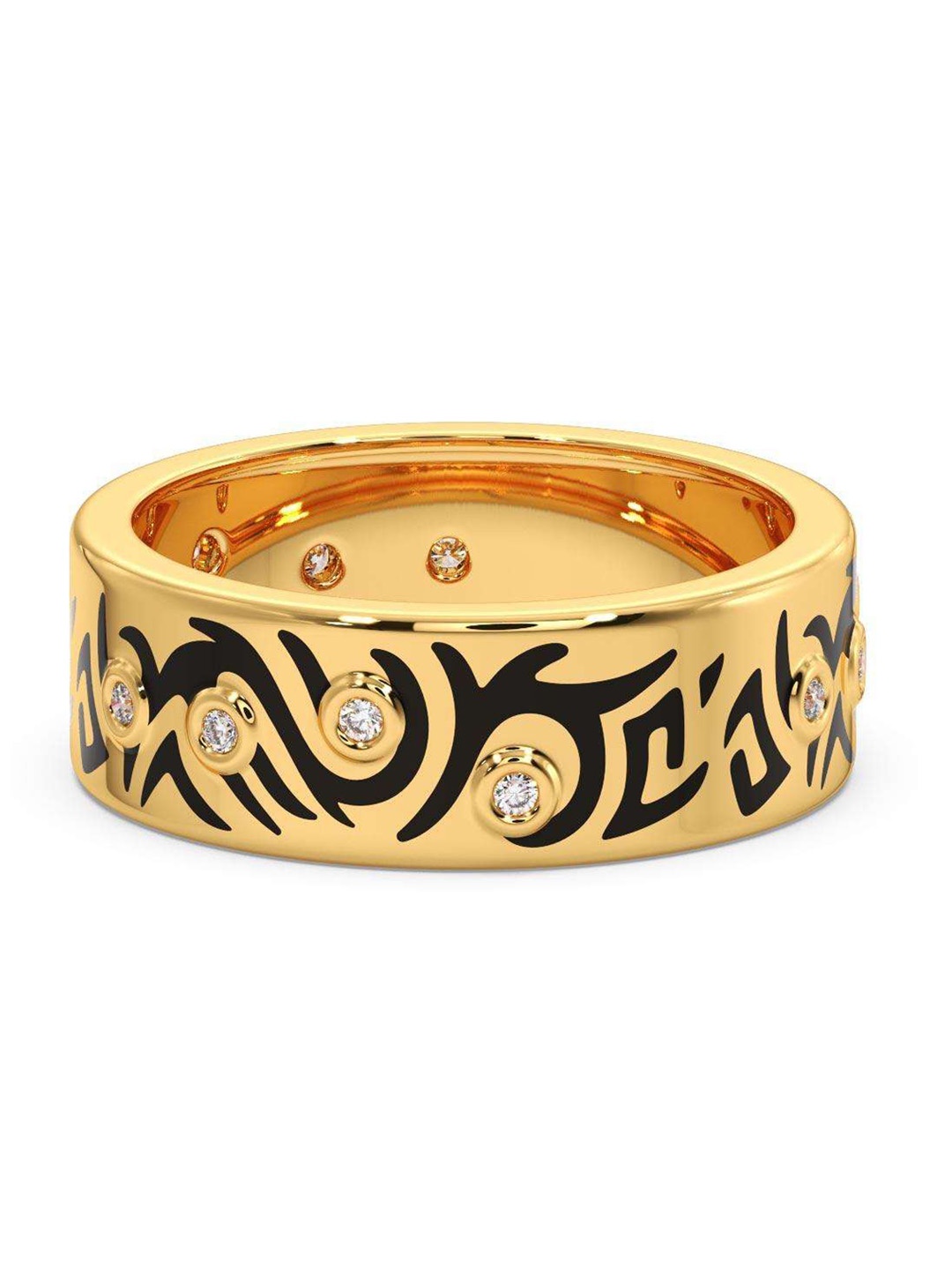 

CANDERE A KALYAN JEWELLERS COMPANY 18KT Gold Diamond Finger Ring, Yellow