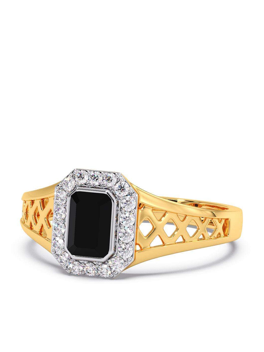 

CANDERE A KALYAN JEWELLERS COMPANY 14KT BIS Hallmark Gold Diamond Ring - 4.56 gm, Yellow