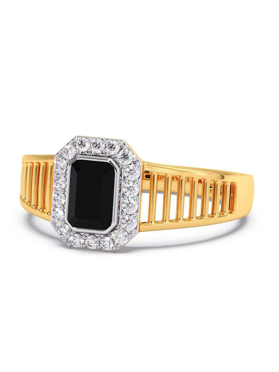 

CANDERE A KALYAN JEWELLERS COMPANY 14KT Gold Diamond Finger Ring 4.13 g, Yellow