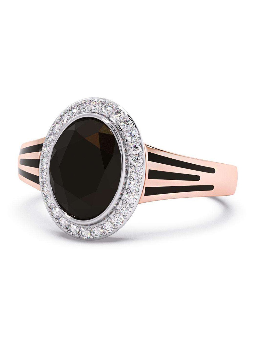 

CANDERE A KALYAN JEWELLERS COMPANY 18KT Rose-Gold Diamond Finger Ring 5.03 g