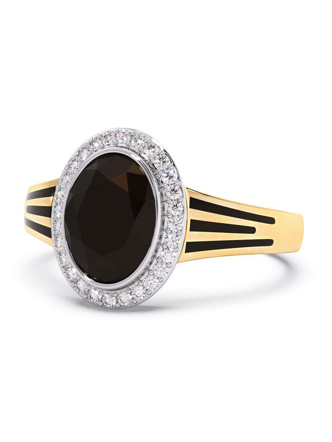

CANDERE A KALYAN JEWELLERS COMPANY 14KT Gold Diamond Finger Ring - 4.12 g, Yellow