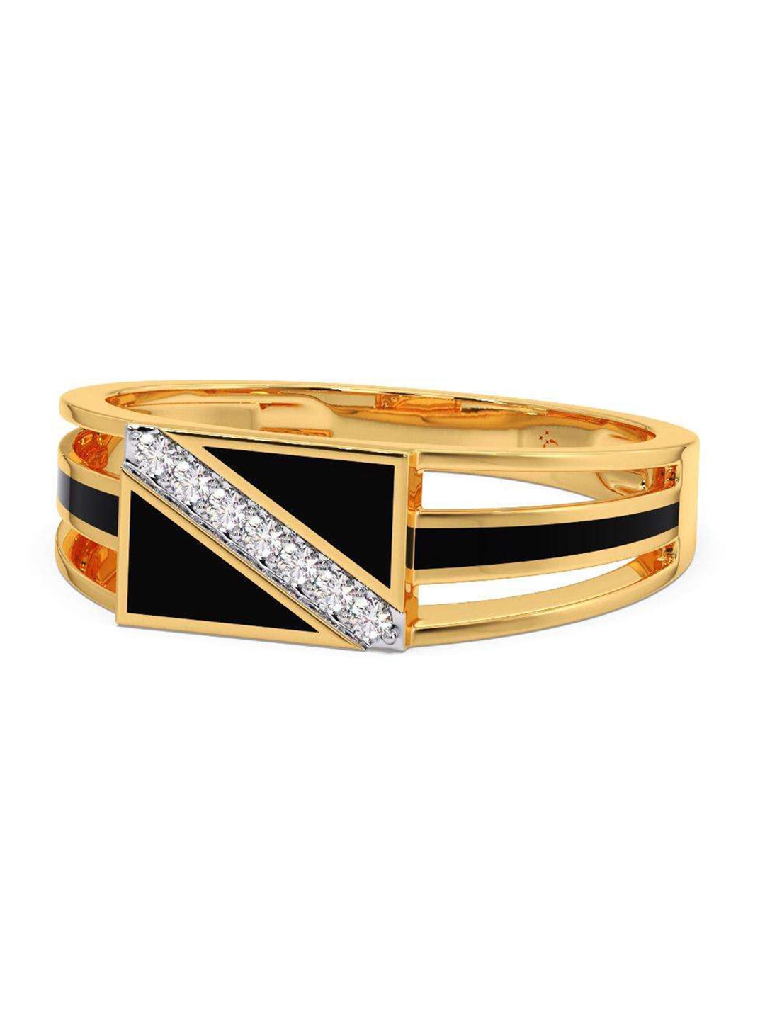 

CANDERE A KALYAN JEWELLERS COMPANY 18KT Gold Diamond Finger Ring, Yellow