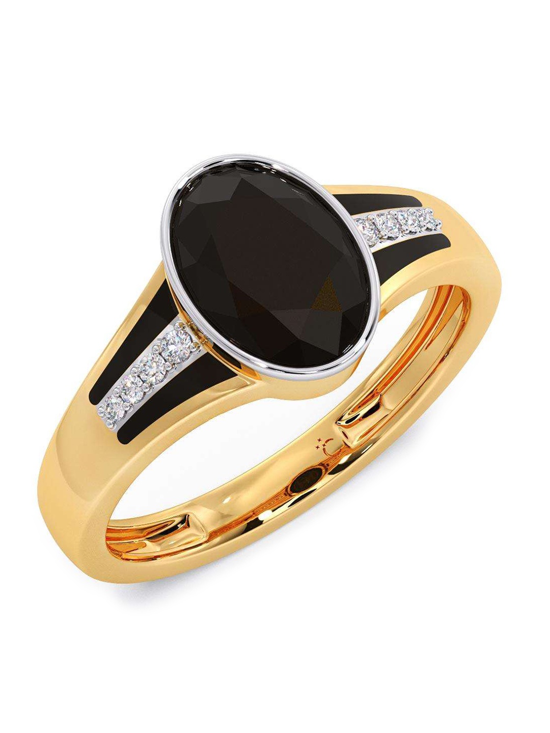 

CANDERE A KALYAN JEWELLERS COMPANY 14KT BIS Hallmark Gold Diamond Ring - 3.41 g, Yellow