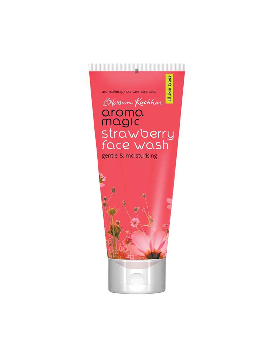 

Aroma Magic Strawberry Face Wash with Aloe Vera Extracts- 100ml, Pink