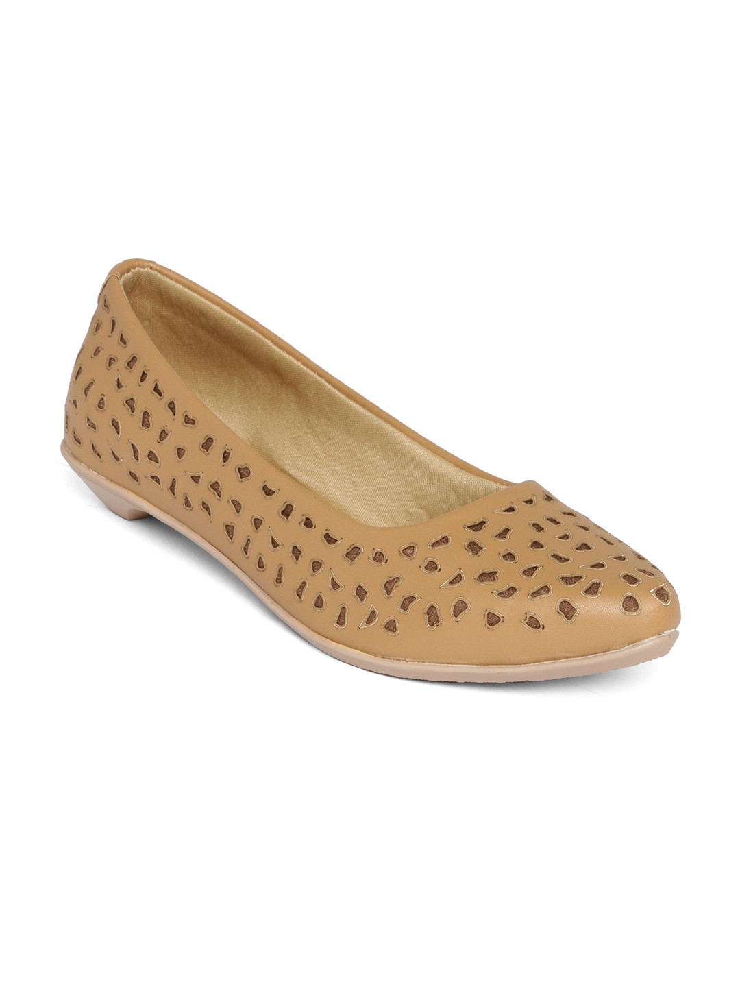 

Marc Loire Women Beige Solid Synthetic Ballerinas