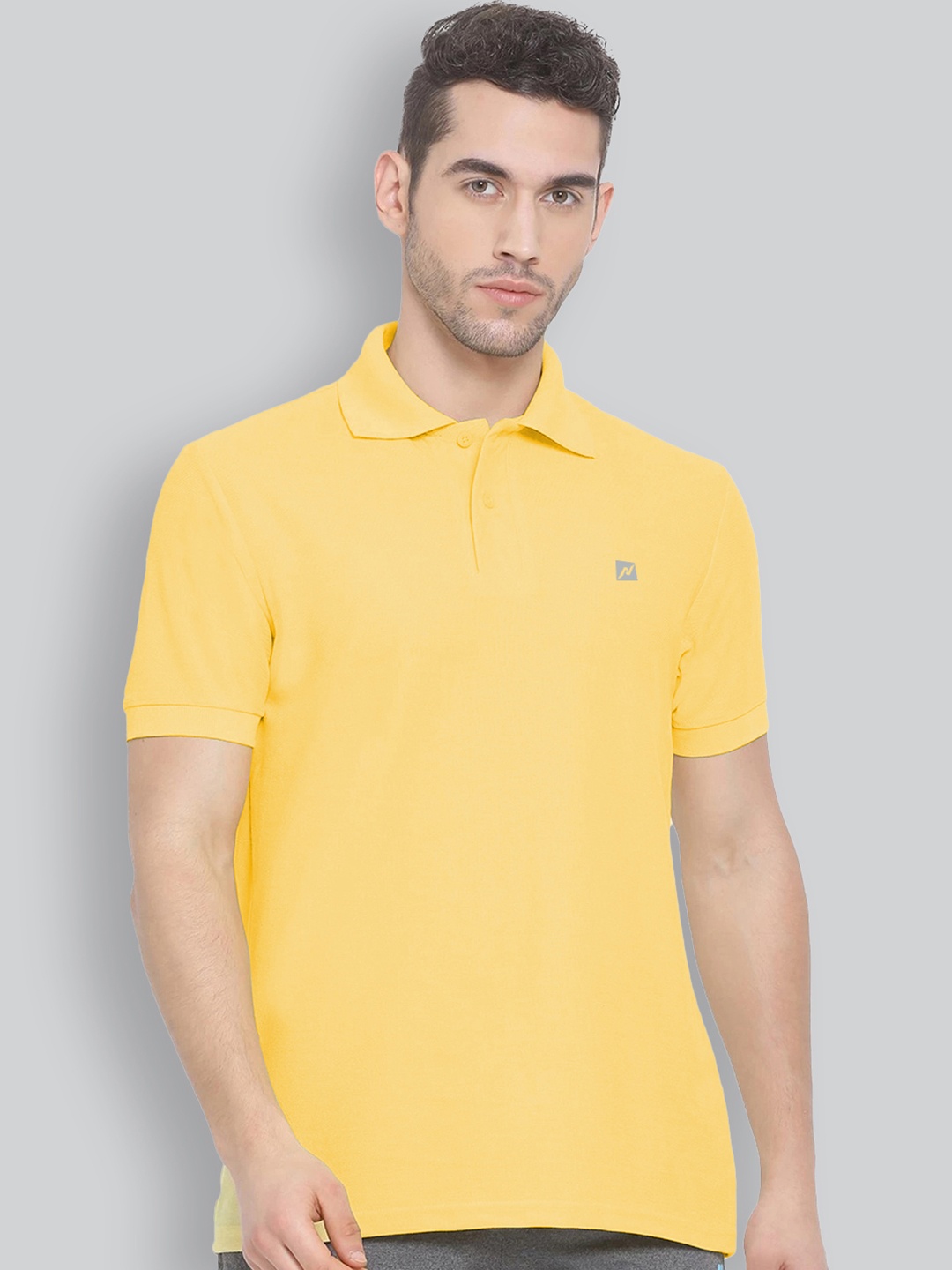 

LUX NITRO Polo Collar Anti Odour T-shirt, Yellow