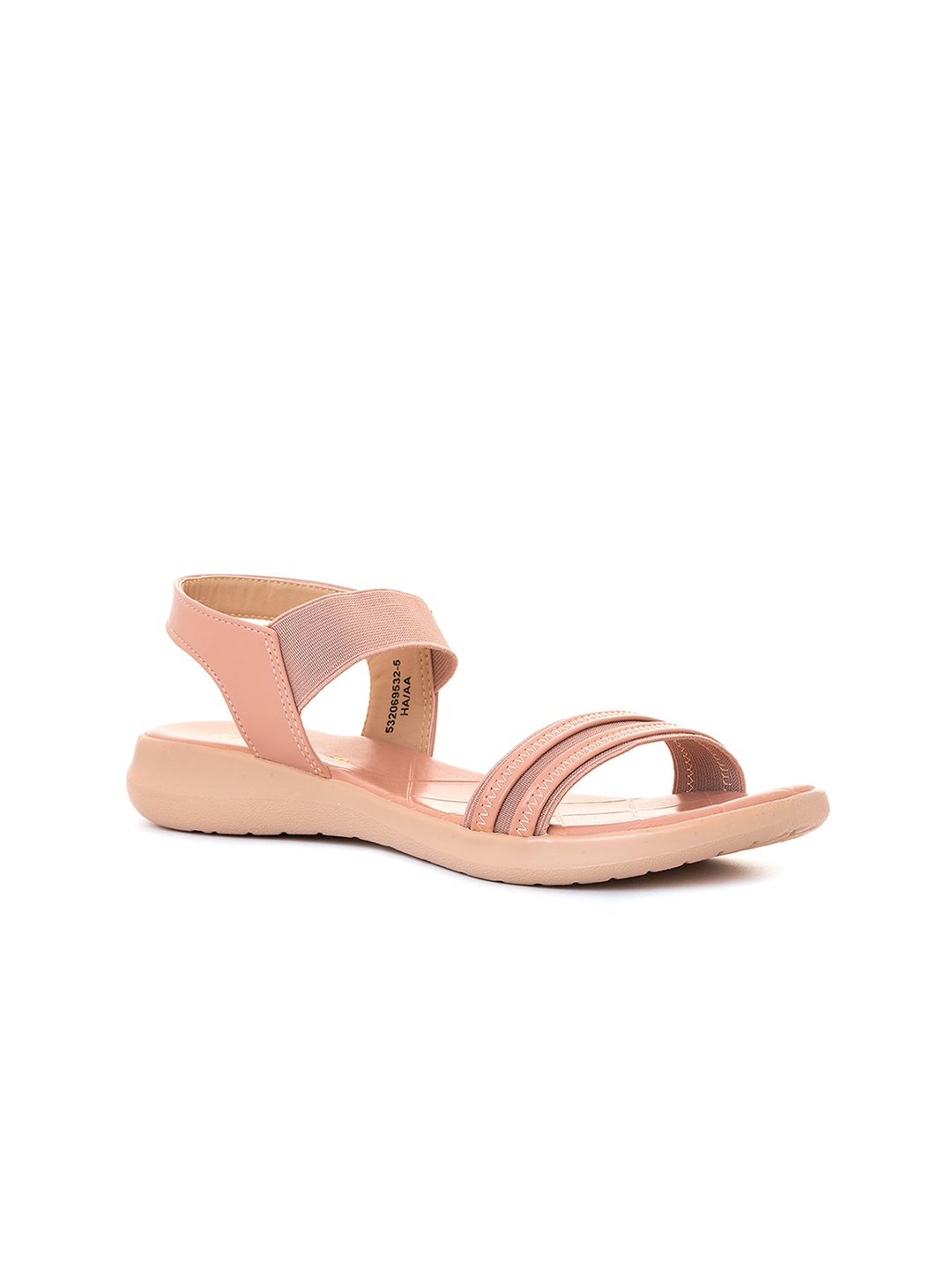 

Khadims Women Open Toe Flats, Pink