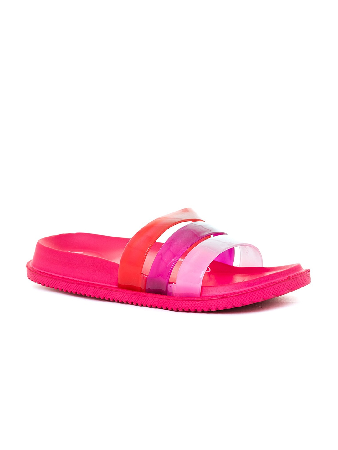 

Khadims Women Rubber Sliders, Pink