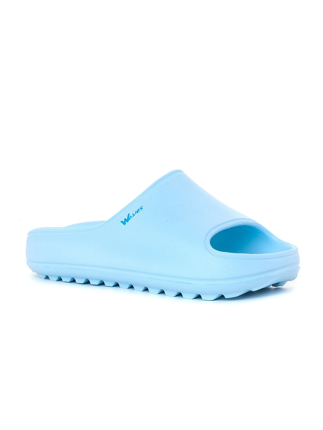 

Khadims Women Rubber Sliders, Blue