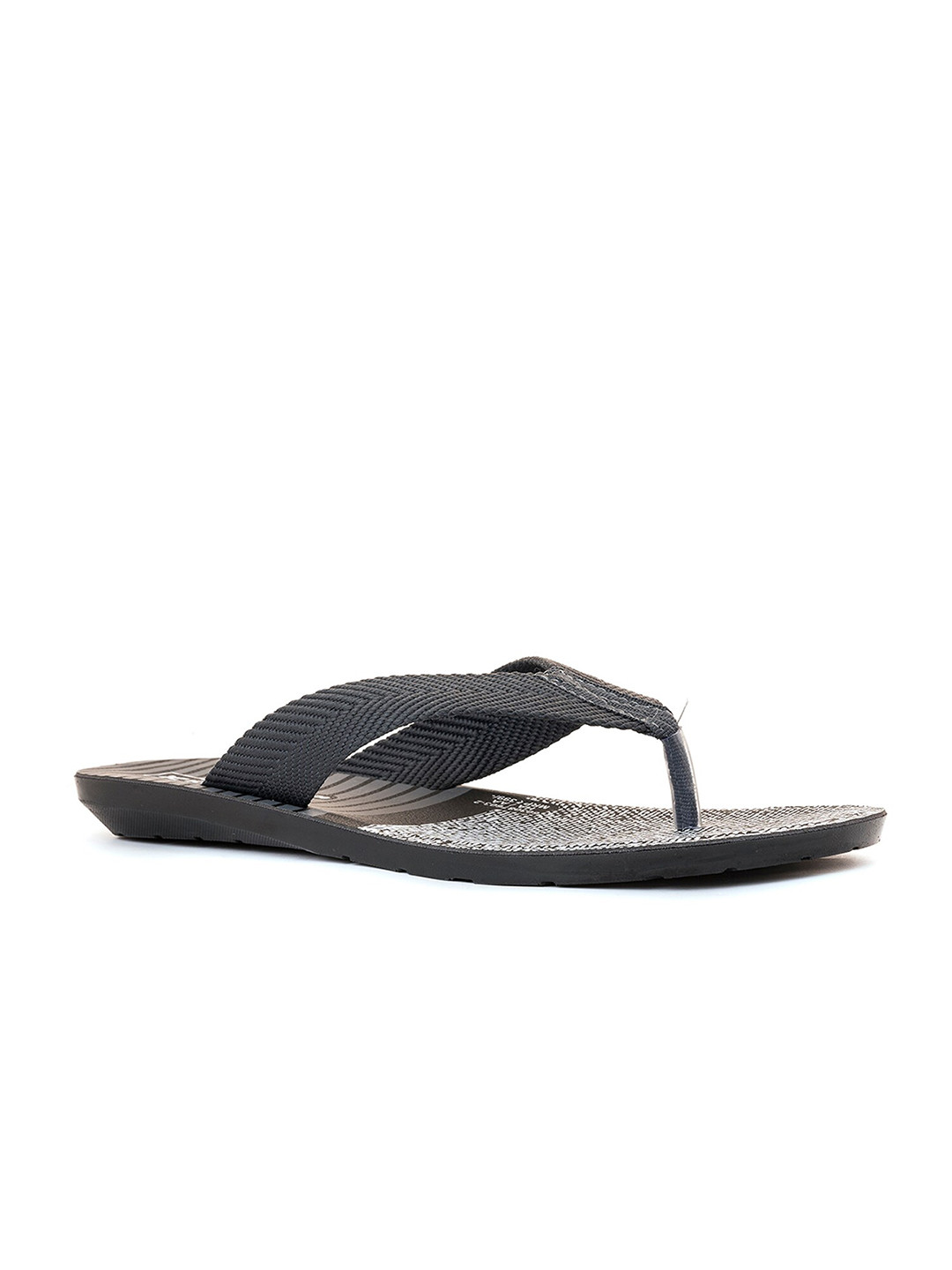 

Khadims Men Printed Thong Flip-Flops, Grey