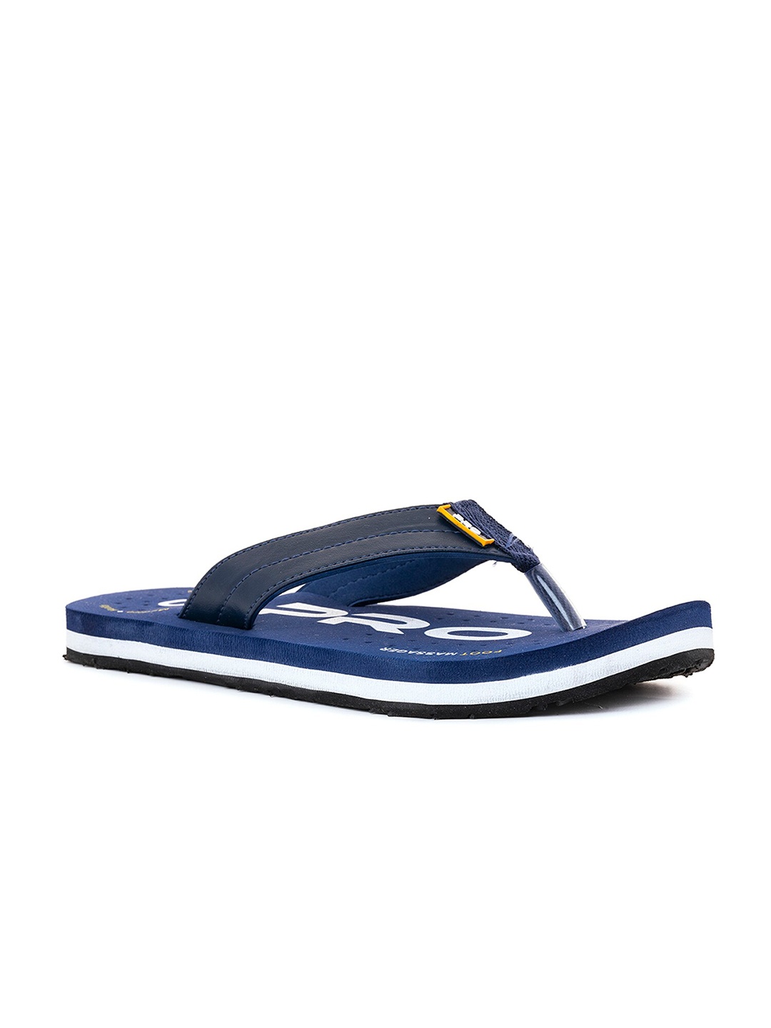 

Khadims Men Printed Thong Flip-Flops, Navy blue