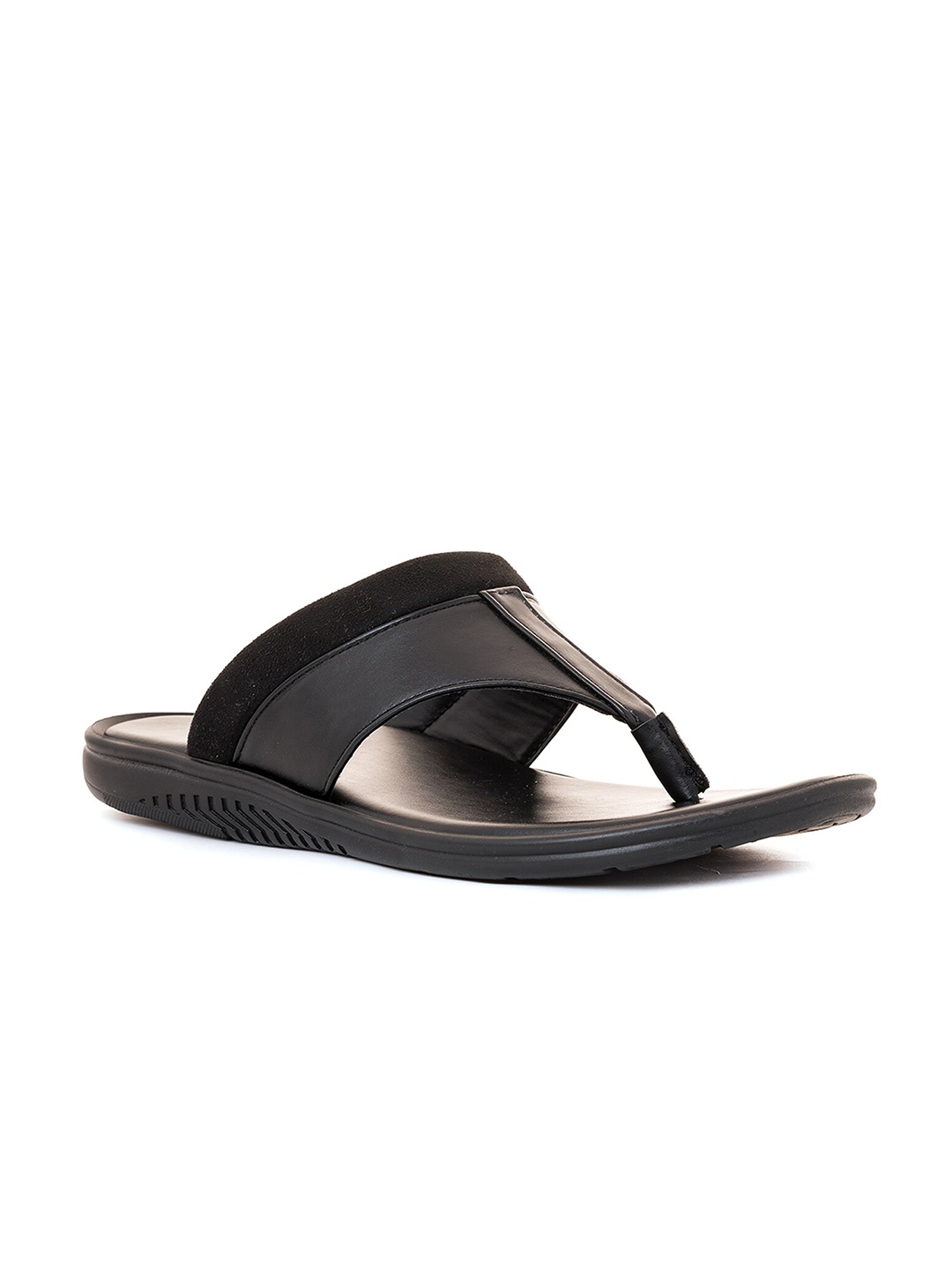 

Khadims Men Open Back Comfort Sandals, Black