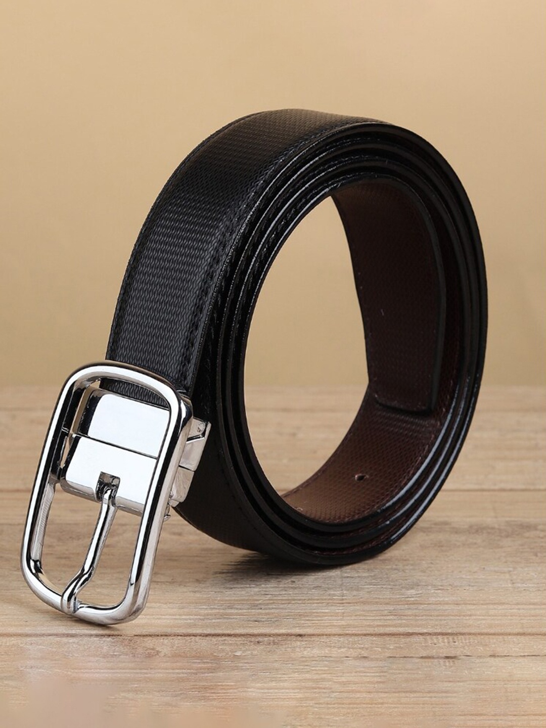 

Kastner Men Textured Formal Belt, Black