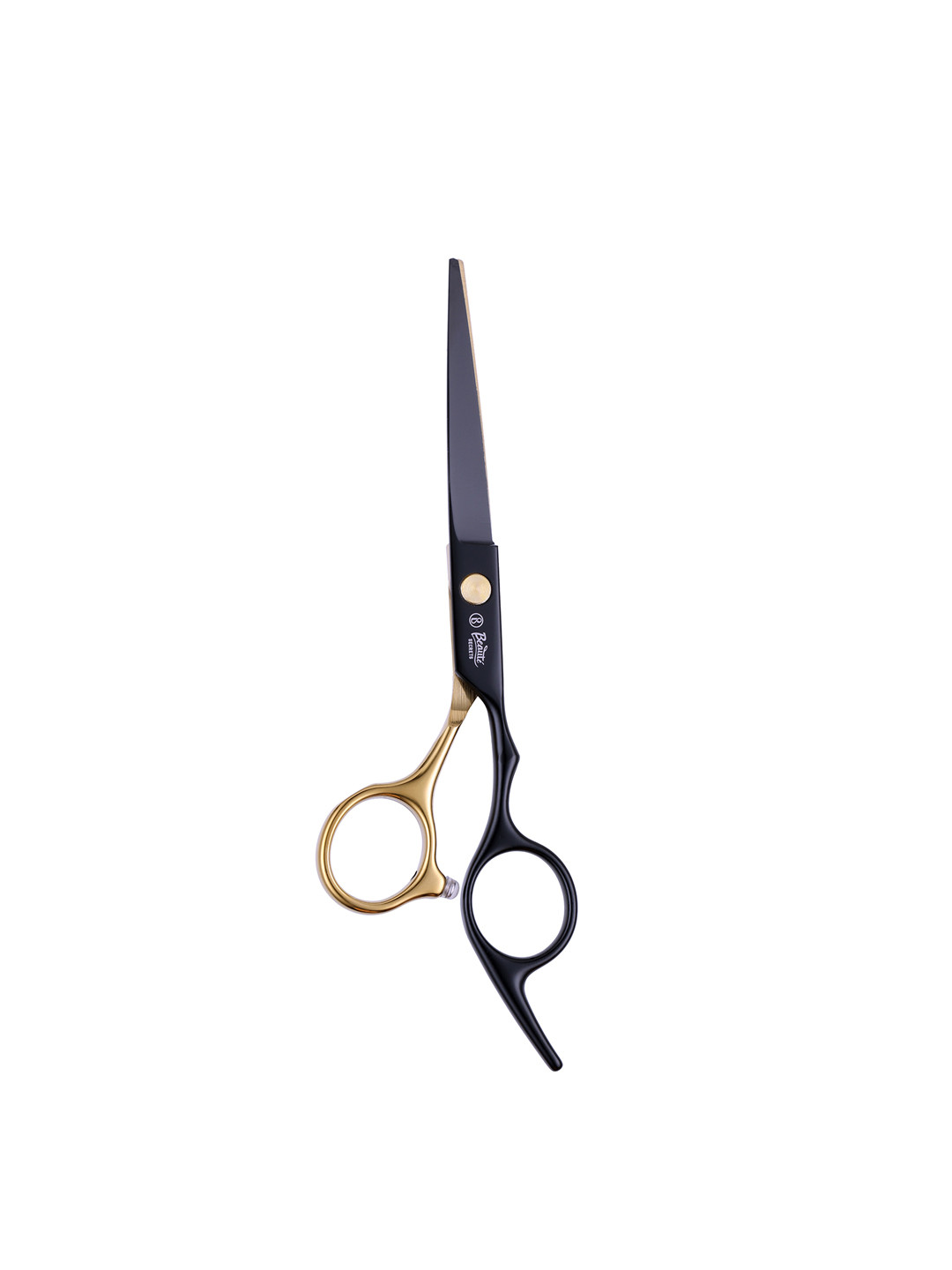

Beaute Secrets Hair Scissors with Extremely Sharp Blades - Black & Gold-Toned